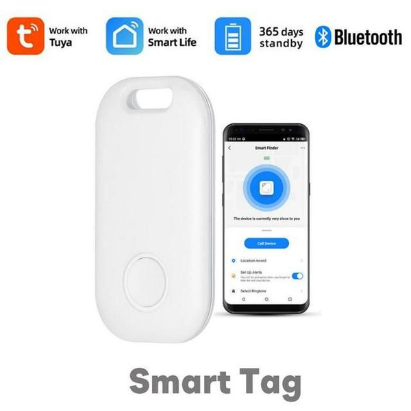 Bluetooth-tuya трекер зеленый умный брелок метка-локатор для животных ...