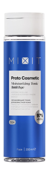 MIXIT Тоник для лица MIXIT Proto Cosmetic увлажняющий 55+ для ...