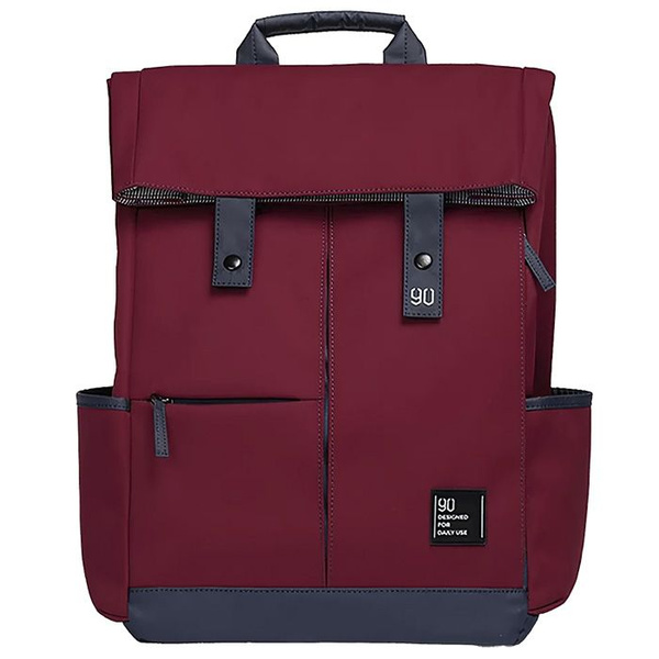Рюкзак Xiaomi 90 Points Vibrant College Casual Backpack, красный купить ...