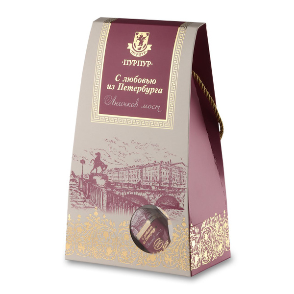 Конфеты "Аничков мост", молочно-ореховое пралине, 150 г. - купить с ...