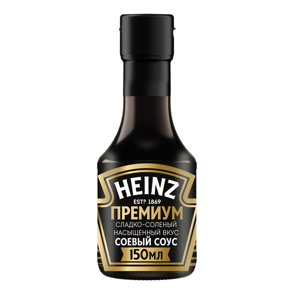 Соус соевый Heinz Премиум, 150 г - купить с доставкой по выгодным ценам ...