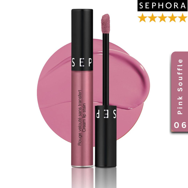 Жидкая губная помада Sephora Collection Cream Lip Stain, 06 Pink ...
