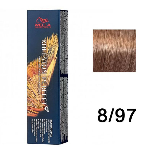 WELLA Koleston perfect 8/97, 8/97 Стойкая крем краска Koleston 60 мл ...