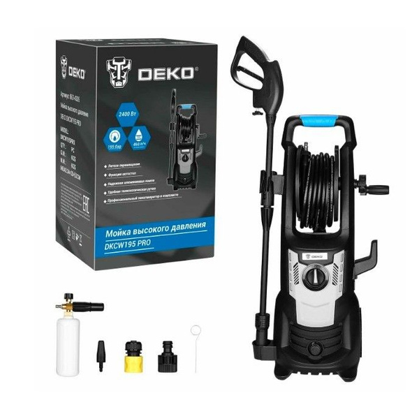 Мойка высокого давления DEKO DKCW195 PRO - купить в интернет-магазине ...
