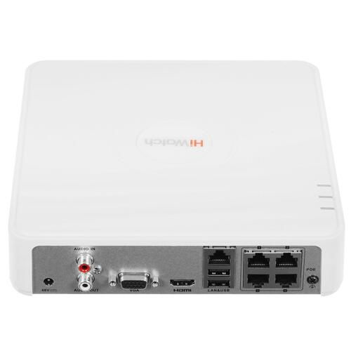 IP-видеорегистратор 4-канальный 4Мп HiWatch DS-N204P(C) PoE - купить с ...