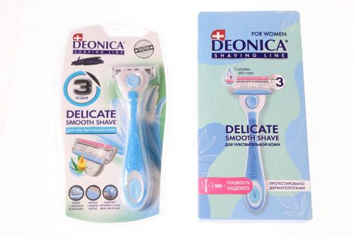 Deonica бритвенный станок 3 For Women, с 1 сменным лезвием в комплекте ...