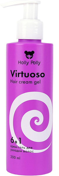 HOLLY POLLY Крем-гель для укладки волос Virtuoso 6 в 1, 200 мл купить ...