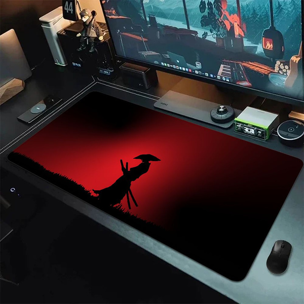 SAMURAI Коврик для мыши Японский самурай, XXL, красный, черный купить ...