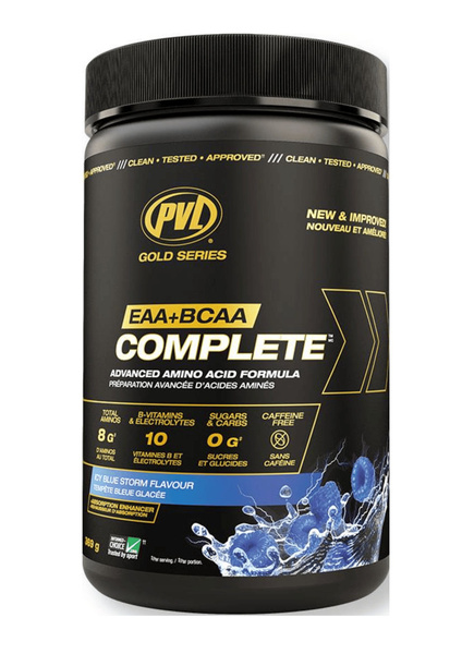 Аминокислоты BCAA PVL EAA+BCAA COMPLETE Ледяная синяя буря 369 гр ...