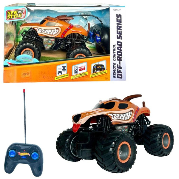 Машинка Монстр трак на пульте управления Monster Mutt, игрушка на ...