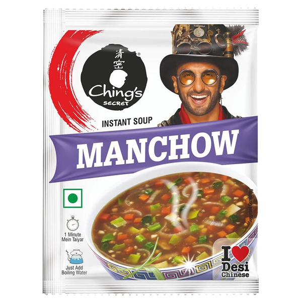 Instant Soup MANCHOW, Ching's Secret (МАНЧОУ суп для заваривания в ...