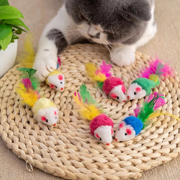 5 игрушек для кошек в форме мыши, кошки дразнят игрушки - купить с ...