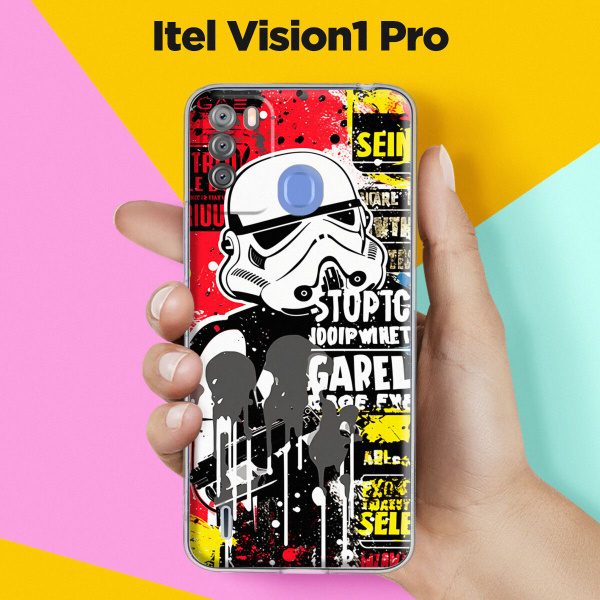 Силиконовый чехол на Itel Vision 1 Pro Кино / для Ител Визион 1 Про ...
