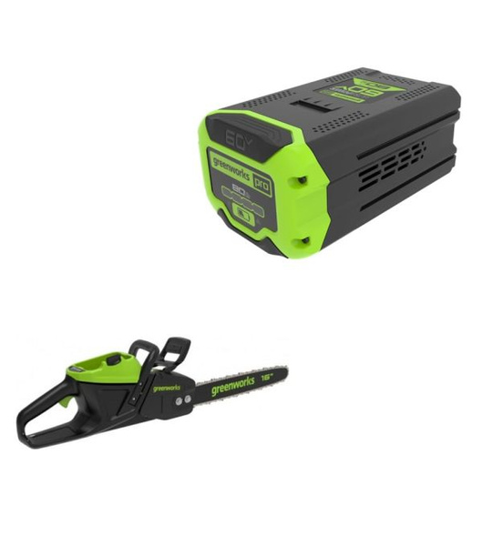 Пила цепная аккумуляторная GREENWORKS GD60CS25+Аккумулятор GREENWORKS ...