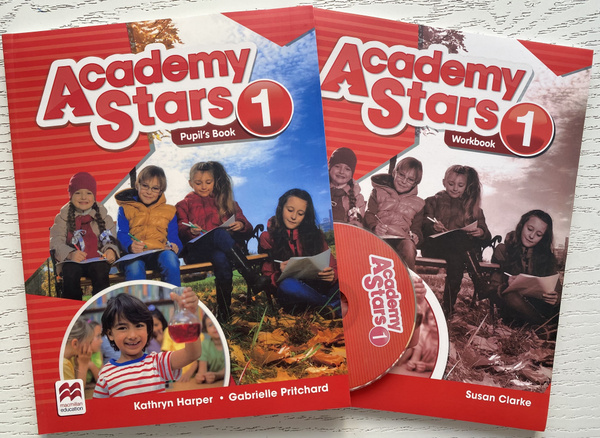 Academy stars 1: Students' Book and workbook (учебник и рабочая тетрадь ...