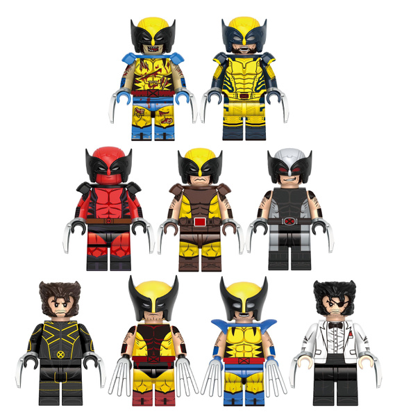 Набор минифигурок Люди Икс Росомаха / X-Men Wolverine совместимы с ...