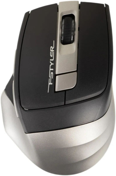 Мышь беспроводная A4Tech A4 Fstyler FB35 серый оптическая (2000dpi ...