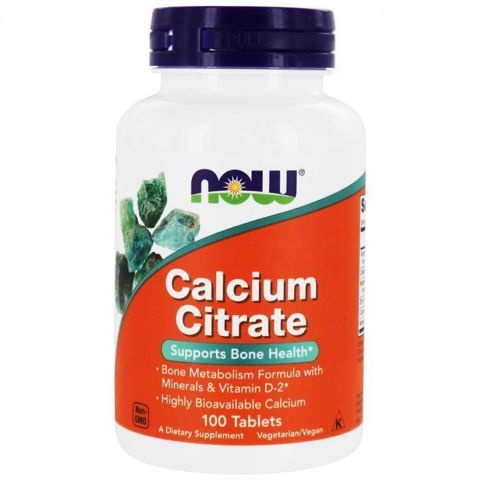 Кальций цитрат с минералами Calcium Citrate 100 таблеток - купить с ...