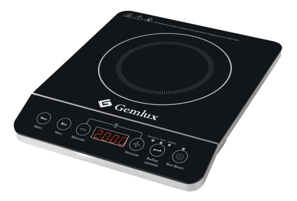 Плита индукционная Gemlux GL-IP20A - купить с доставкой по выгодным ...