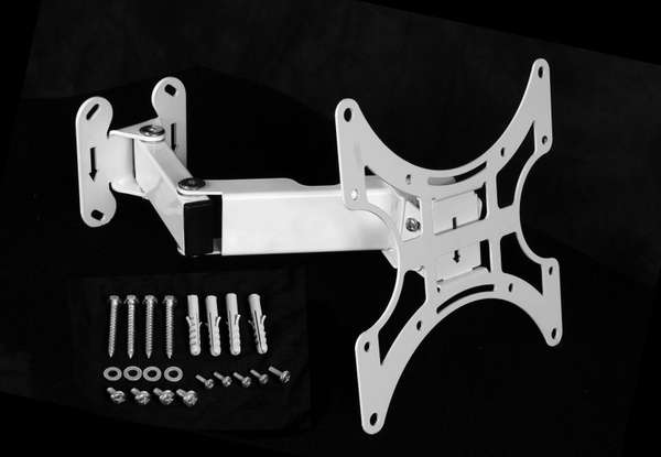 Кронштейн для телевизора на стену наклонно-поворотный с диагональю 17 ...