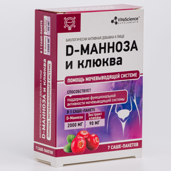 D-Манноза (Д-манноза) от цистита Vitascience - купить с доставкой по ...