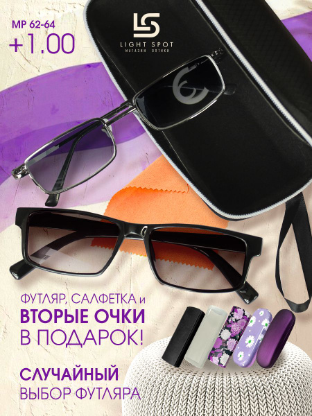 Очки хамелеоны солнцезащитные для зрения мужские и женские +1.00 ...