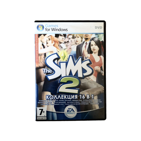 Игра Игра PC The Sims (Симс) 2: Коллекция 16 в 1 (Cимулятор жизни, EA ...