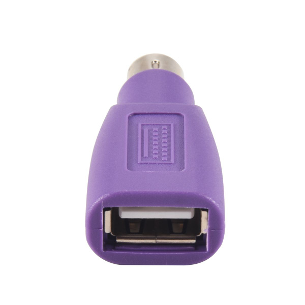 Переходник PS2 на USB, мини-адаптер для компьютерной мыши и клавиатуры ...