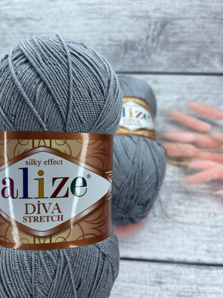 пряжа Alize Diva Stretch - купить с доставкой по выгодным ценам в ...