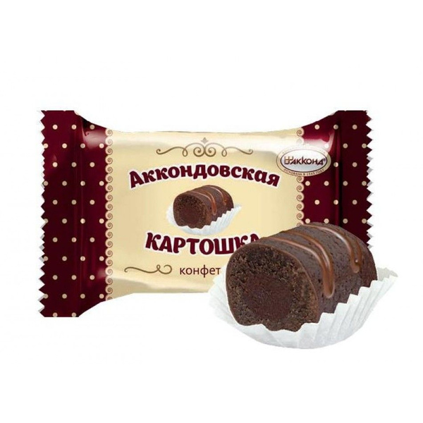 Характеристики Конфеты Аккондовская картошка 1кг подробное описание ...