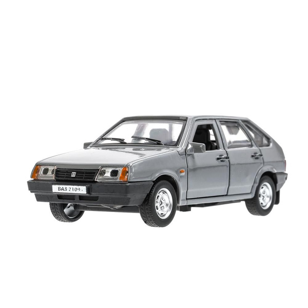 Машинка металлическая LADA ВАЗ-2109 "Спутник" девятка, мокрый асфальт ...