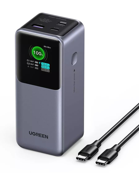 Зарядная станция для мобильных устройств Ugreen 25188, 130 Вт, AFC ...