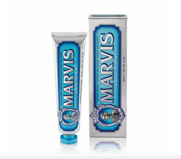 Зубная паста Marvis Aquatic mint 85 г. купить на OZON по низкой цене ...