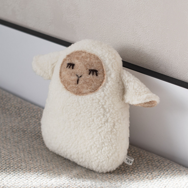 Мягкая игрушка (сувенир) Овечка Буся Woolhouse из 100% шерсти овец ...