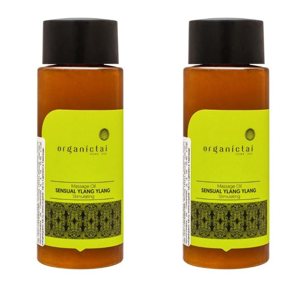 OrganicTai Масло массажное для тела, возбуждающее, афродизиак, иланг ...