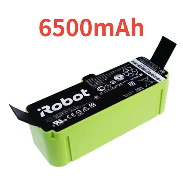 Аккумулятор емкостью 12800 мАч для iRobot совместим с Roomba 600 700 ...