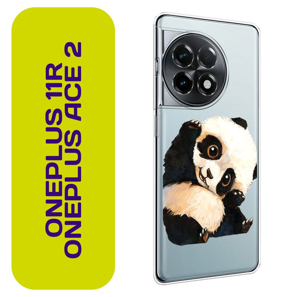 Чехол на Ван Плас 11R/Эйс 2 / OnePlus 11R/Ace 2 с принтом Большеглазая ...