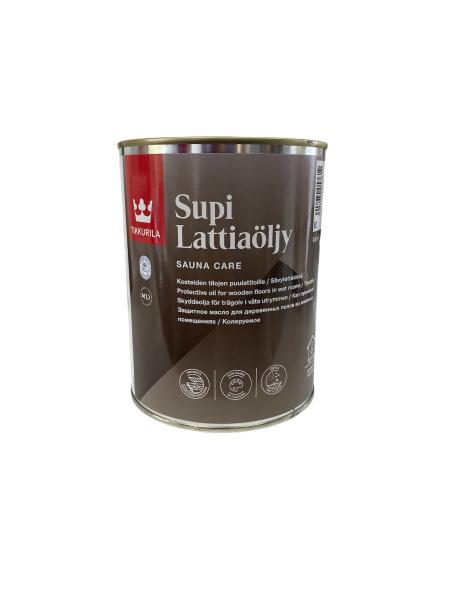 Масло для пола Tikkurila Supi Lattiaoljy 0,9л купить на OZON по низкой ...