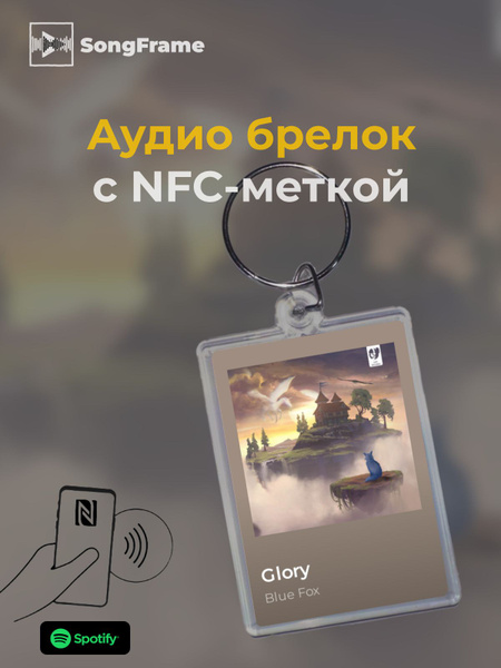 Брелок Spotify с NFC Трек: Blue Fox - Glory купить на OZON по низкой ...