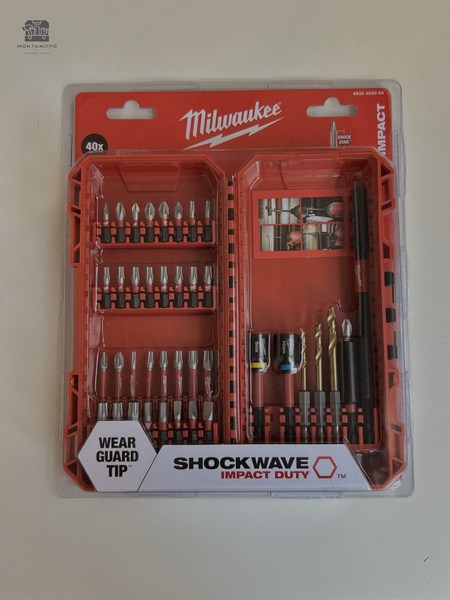 Набор бит SHOCKWAVE Impact Duty 40шт 4932492004 Milwaukee Милуоки ...