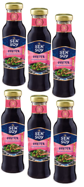 Соус Sen Soy Устричный, 320 г * 6 шт. - купить с доставкой по выгодным ...