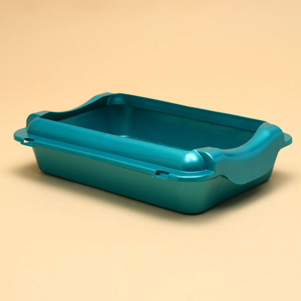 Туалет средний с бортом и сеткой 36 х 26 х 9 см, лоток+сетка+борт ...