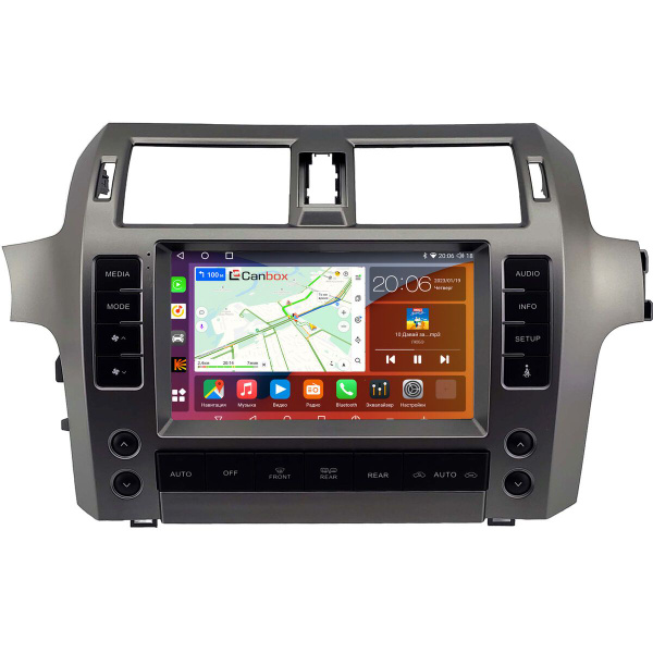Штатная магнитола Lexus GX 460 2009-2013 (Тип А, canbus BSJ) Canbox H ...