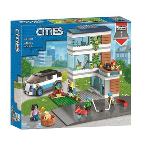 лего City серия, LEGO 60291 Семейный дом, lego конструктор для мальчика ...