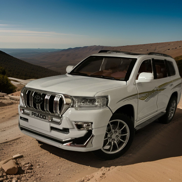 Машинка металлическая Toyota Land Cruiser Prado, Крузак 1:24 ...