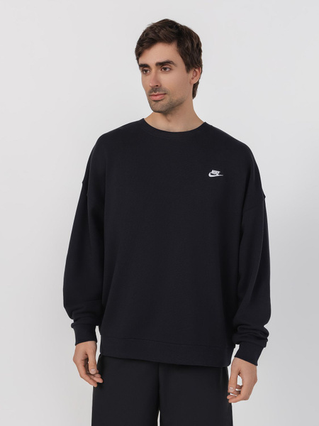 Свитшот Мужской Nike черный, белый Хлопок, размер 52, 54 Вьетнам купить ...