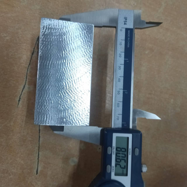 алюминиевая заготовка на заказ 80*40*40 ( 20 штук) купить на OZON по ...