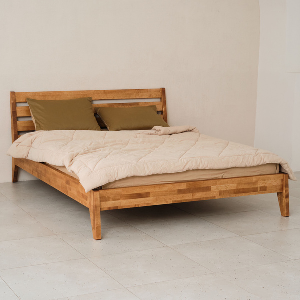 Кровать двуспальная деревянная Olivia 160х200, без основания, из ...