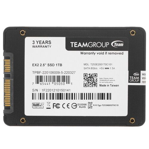 1 ТБ Внутренний SSD-диск noname 3D NAND внутренний/внешний/sata/ssd ...