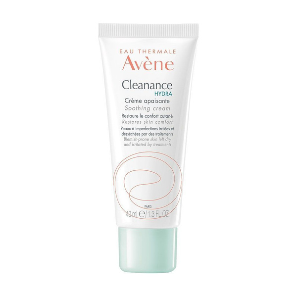 Крем для лица Avene Cleanance Hydra успокаивающий для пересушенной ...